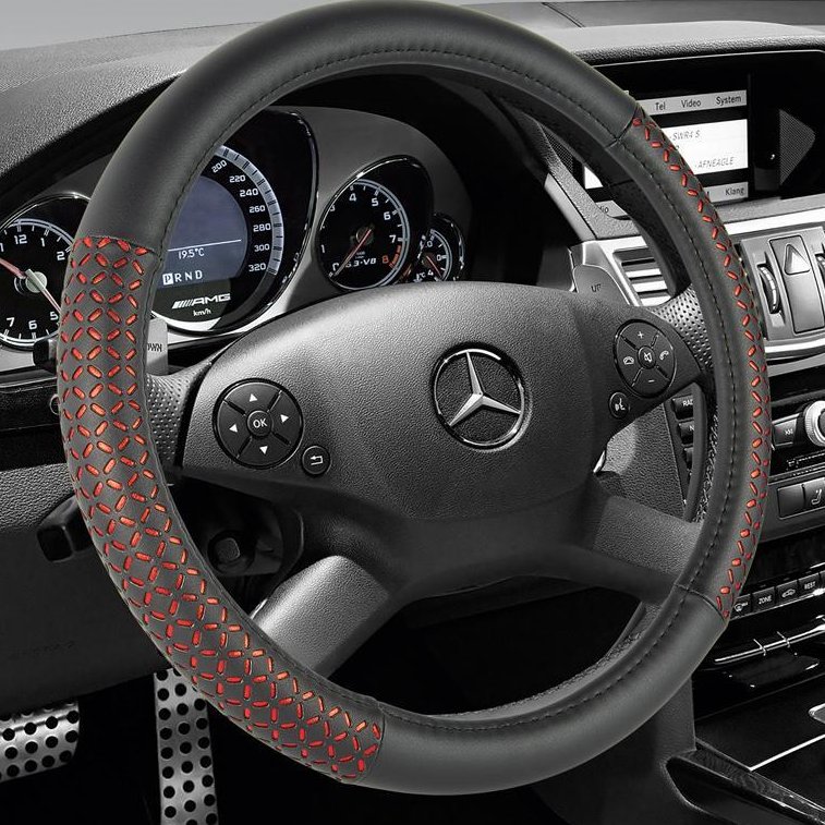Single PVC Steering Wheel Cover