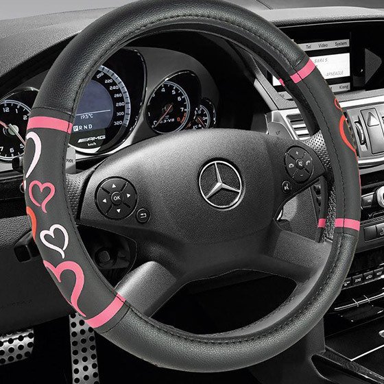 Single PVC Steering Wheel Cover