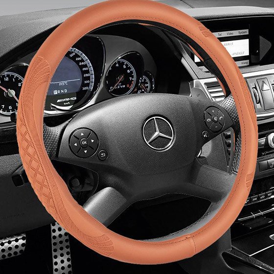 Single PVC Steering Wheel Cover