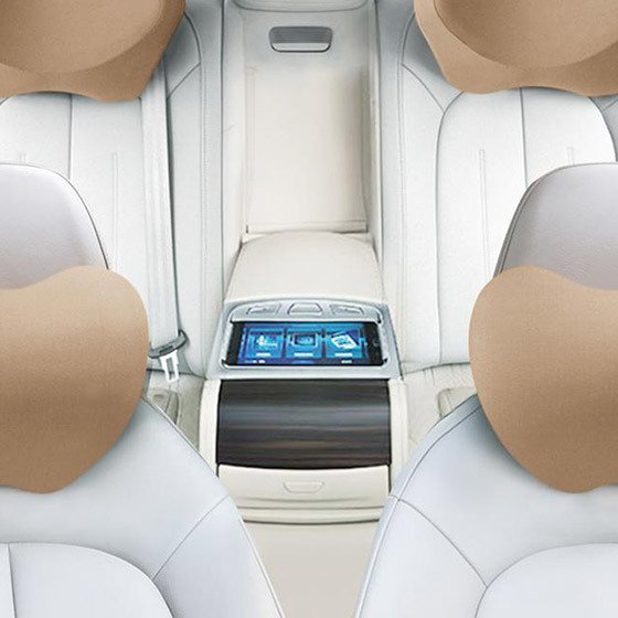 Full-Set Car Headrest Pillow